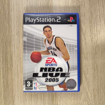 NBA Live 2005 PS2 [SOLO CAJA Y MANUAL]