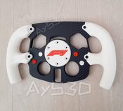 MOD F1 Formula 1 para Volante Logitech G29 y G923 de PS PlayStation y PC Blanco