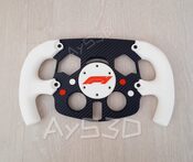 MOD F1 Formula 1 para Volante Logitech G29 y G923 de PS PlayStation y PC Blanco