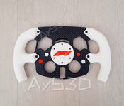 MOD F1 Formula 1 para Volante Logitech G29 y G923 de PS PlayStation y PC Blanco