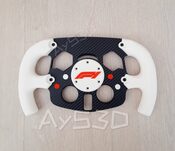 MOD F1 Formula 1 para Volante Logitech G29 y G923 de PS PlayStation y PC Blanco