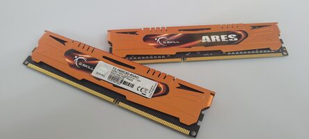 G.Skill Ares Series 8 GB (2 x 4 GB) DDR3-1600 Black / Orange PC RAM