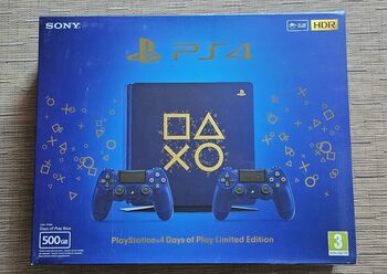 PlayStation 4, Days of Play, Blue, 500GB