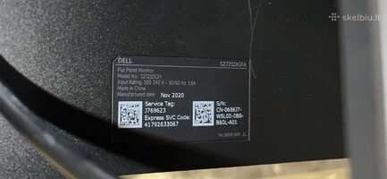 Redeem Dell S2721dgft 165 hz 2k
