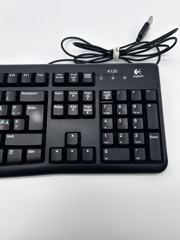 Buy Originali Logitech K120 Membraninė USB Darbo / Ofiso Klaviatūra