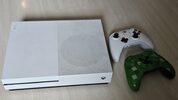 Xbox One S, White, 500GB, + 2 Pulteliai for sale