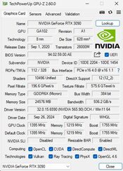 NVIDIA GeForce RTX 3090 24 GB 1395-1695 Mhz PCIe x16 GPU