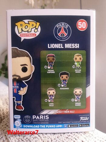 Funko Pop PSG FC 50 Lionel Messi 30 16e