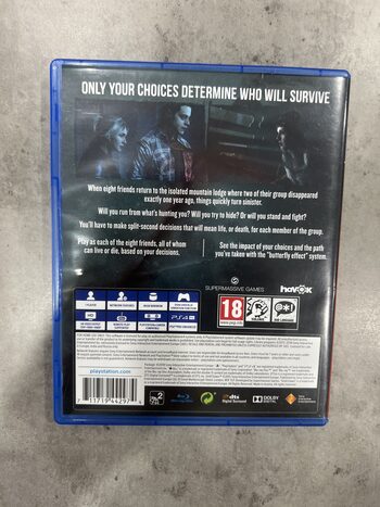 Until Dawn PlayStation 4