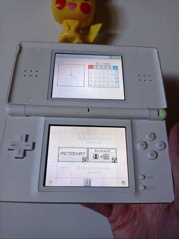 Nintendo DS lite blanca sin cargador 