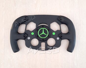 MOD F1 Fórmula 1 MERCEDES para Volante Logitech G29 y G923 de PS PlayStation