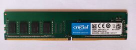 Crucial 8 GB (1 x 8 GB) DDR4-2400 Green PC RAM