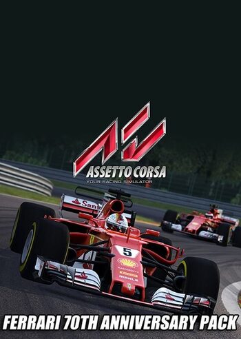 Assetto Corsa - Ferrari 70th Anniversary Pack (DLC) Steam Key EUROPE
