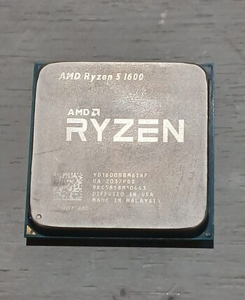 AMD Ryzen 5 1600 (12nm) 3.2-3.6 GHz AM4 6-Core CPU