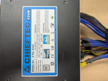 Chieftec 650w semi-modular PSU for sale