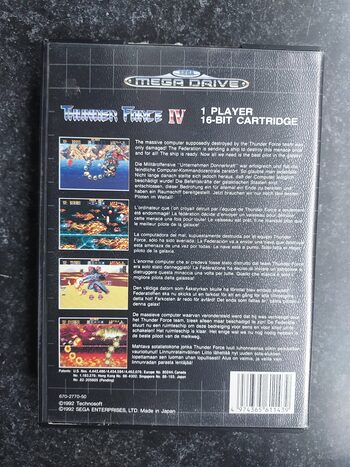 Thunder Force IV SEGA Mega Drive