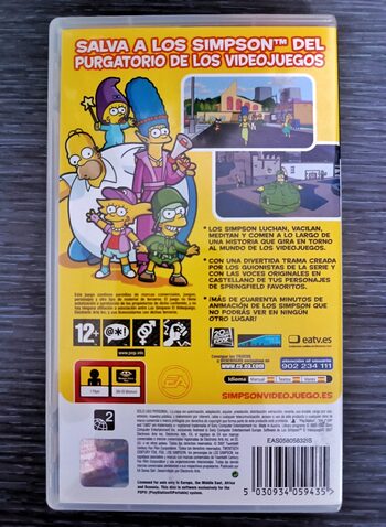 The Simpsons Game PSP