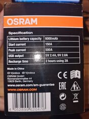 Naujas Osram BATTERYstart 200 akumuliatoriaus paleidėjas, power bank'as for sale