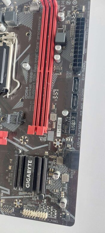 Get Gigabyte Intel B560M H So.1200 MicroATX DDR4 LGA1200 1 x PCI-E x16 Slots Motherboard