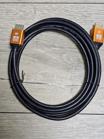 Aukštos kokybės HDMI 2.1 laidai 4K 120Hz 3m – nauji! 