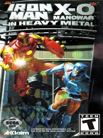 Iron Man and X-O Manowar in Heavy Metal SEGA Saturn