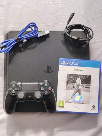 PlayStation 4 Slim, Black, 500GB