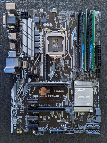 Asus PRIME H270M-PLUS Intel H270 Micro ATX DDR4 LGA1151 2 x PCI-E x16 Slots Motherboard