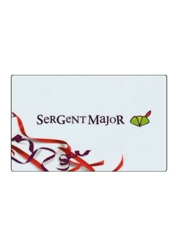 Sergent Major Gift Card 30 CHF Clé SWITZERLAND