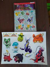 Lote pegatinas Pokémon Escarlata y Púrpura