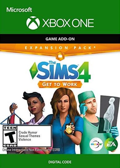 E-shop The Sims 4: Get to Work (Xbox One) (DLC) Xbox Live Key GLOBAL
