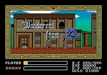 Ys III: Wanderers from Ys SNES