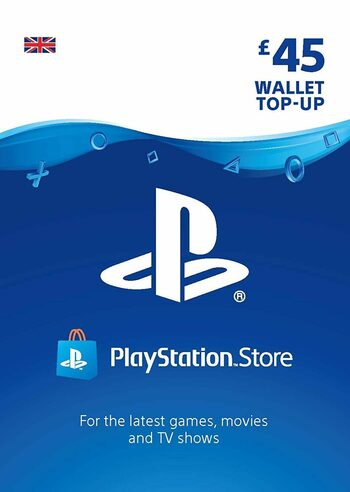 PlayStation Network Card 45 GBP (UK) PSN Key UNITED KINGDOM