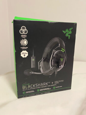 Razer BlackShark V2 + USB Sound Card