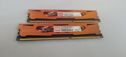 G.Skill Ares Series 8 GB (2 x 4 GB) DDR3-1600 Black / Orange PC RAM