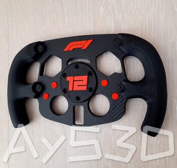 MOD F1 PERSONALIZADO center cap nombre accesorio superior logo para Logitech G29