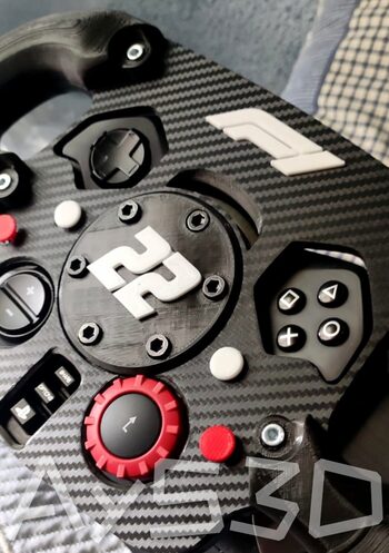 MOD F1 PERSONALIZADO center cap nombre accesorio superior logo para Logitech G29