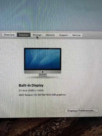 Get Apple iMac 12.2 late 2011