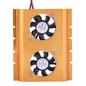 Get ASHATA HDD Dual Fan Cooling Cooler, 3.5 "