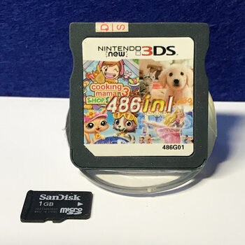 Cartucho compatible Nintendo 3DS 2DS con tarjeta SD 1Gb