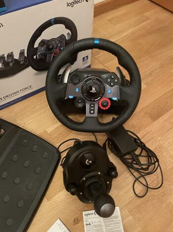 Logitech g29 + shifter vairas pedalai for sale