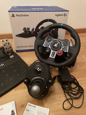 Logitech g29 + shifter vairas pedalai