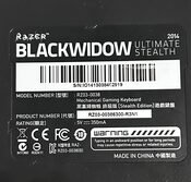 Razer Blackwidow Ultimate Stealth 2014 Mechaninė Klaviatūra