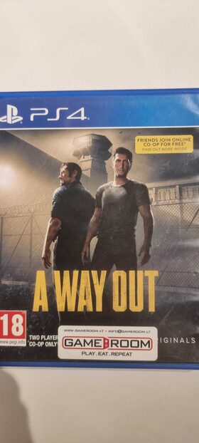 A Way Out PlayStation 4