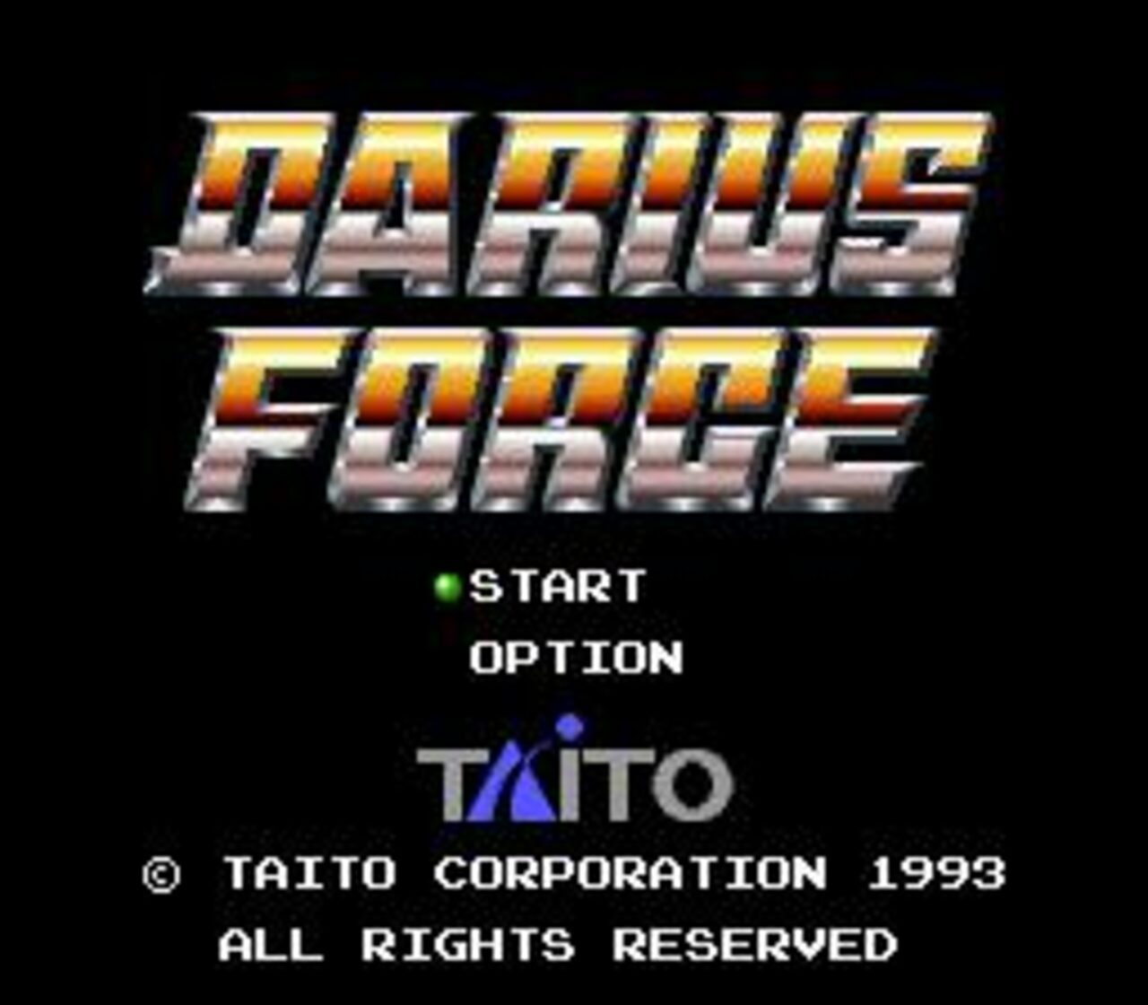 Darius Force SNES