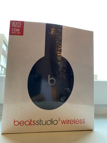 Beats Studio3 juodos spalvos ausinės