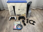 PlayStation 5 Slim Disc+Pultelis+Žaidimai+Garantija