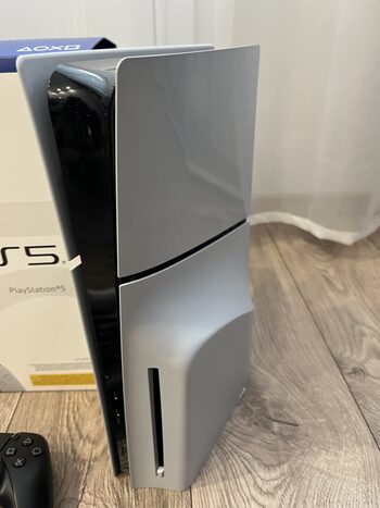 PlayStation 5 Slim Disc+Pultelis+Žaidimai+Garantija for sale