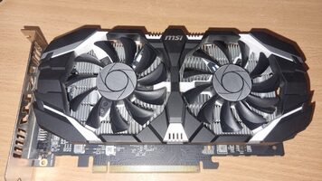 MSI GeForce GTX 1050 Ti 4 GB 1341-1455 Mhz PCIe x16 GPU