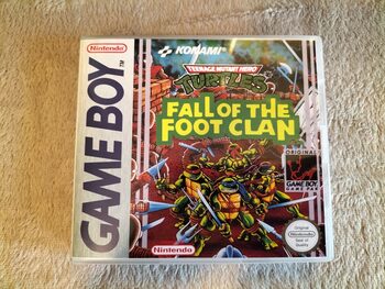 Caja TMNT Fall of the Foot Clan GB