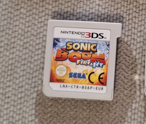 Sonic Boom: Fire & Ice Nintendo 3DS